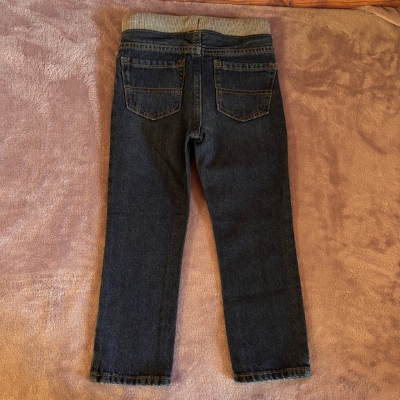 The Children's Place Navy Jeans with Heather Gray Waistband - Picture 3 of 6